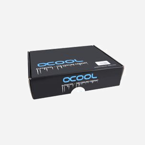 Alphacool Bloc d'Eau 12995 Acétal/Cuivre/Nickel Noir, Filetage 1/4", Dimensions 130x56x22.5mm pour Systèmes de Refroidissement PC - Miniature 4