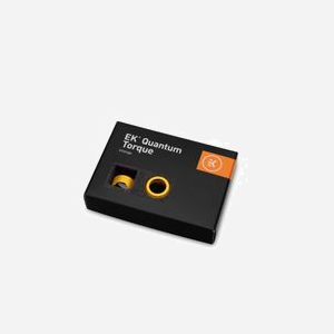 EK Anneau de Compression Or pour Watercooling, Aluminium, Set de 6, Compatible Systèmes de Refroidissement PC, Fabriqué en Slovénie, Ref: 3831109836095 - Miniature 4