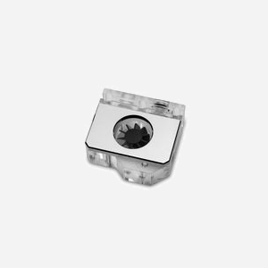 EK Indicateur de Débit Nickel Acier Inoxydable Transparent pour Systèmes de Refroidissement PC - Référence 3831109829745 - 1 Pièce - Miniature 1