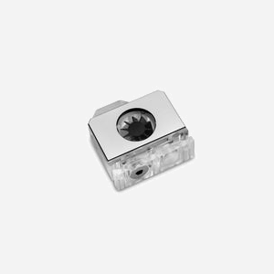 EK Indicateur de Débit Nickel Acier Inoxydable Transparent pour Systèmes de Refroidissement PC - Référence 3831109829745 - 1 Pièce - Miniature 2