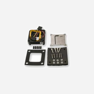 EK Support de Réservoir SF3D Acétal Noir, Compatible Socket LGA 1150/1155/1156, Montage Réservoir Watercooling Personnalisé - Miniature 3