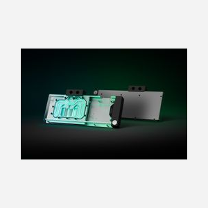EK Quantum Vector2 XC3 RTX 3080/90 Plaque Arrière Aluminium Argent 309.5x17.5x133mm Compatible GeForce RTX 3080/3090 - Miniature 3