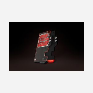 EK Bloc d'eau pour carte graphique EVGA FTW3 RTX 3070, Acrylique/Cuivre Nickel/Transparent, Connecteur RGB 3-pin, Filetage 1/4", 21x314x155mm - Miniature 4