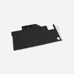 EK Bloc d'eau Acétal Nickel Noir/Gris, Filetage G 1/4", 285x16.5x149mm, Refroidissement Watercooling CPU/GPU, Référence 3831109844304 - Miniature 1