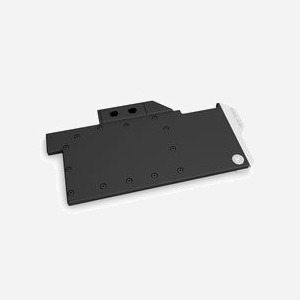EK Bloc d'Eau GPU Acétal/Cuivre Noir Nickel 3831109833032, connectique 1/4", 3-pin RGB, 20.5x295x150.5mm, AORUS RTX 3080/3090