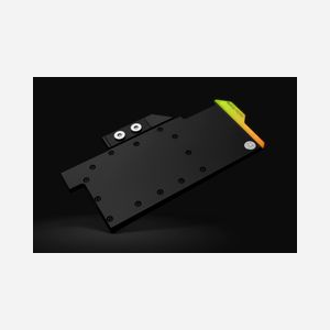 EK Bloc d'Eau GPU Acétal/Cuivre Noir Nickel 3831109833032, connectique 1/4", 3-pin RGB, 20.5x295x150.5mm, AORUS RTX 3080/3090 - Miniature 4