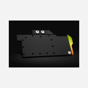 EK Bloc d'Eau GPU Acétal/Cuivre Noir Nickel 3831109833032, connectique 1/4", 3-pin RGB, 20.5x295x150.5mm, AORUS RTX 3080/3090 - Miniature 5