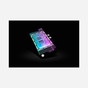 EK Bloc d'Eau GPU Acrylique/Cuivre pour ASUS TUF RTX 3070, Connecteur RGB 3-pin, Filetage 1/4", Dimensions 20.5x255x149mm, Noir/Nickel/Transparent - Miniature 4