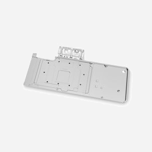 EK Plaque Arrière pour Refroidissement GPU - Acrylique/Cuivre, Noir/Gris - 274x124x15mm - Connecteur RGB 3-pin, Filetage 1/4" - RTX 3080/3090 XC3 - Miniature 2