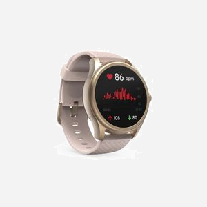 Hama Smartwatch 00178616 : Écran LCD 1.38" Tactile, Boîtier Or Rose, Bracelet Silicone Rose, IP68, Bluetooth 5.3, Moniteur Fréquence Cardiaque/Oxygène, Batterie 300 mAh - Miniature 4
