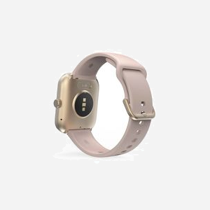 Hama Smartwatch 5000 : Écran Tactile TFT 1.65" 450cd/m², Bluetooth 5.3, IP68, Moniteur Fréquence Cardiaque, Batterie 300mAh, Bracelet Silicone Rose. - Miniature 3