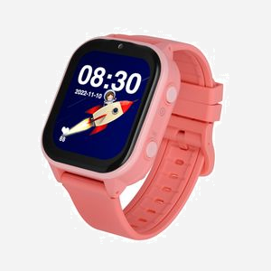 Garett Electronics Kids Sun Ultra 4G : Smartwatch enfant 1.85" IPS 240x280 tactile, RAM 1GB, Flash 8GB, 4G LTE, GPS, Android 8.1, Bracelet rose