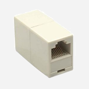 Intellinet 504225 Changeur Genre 8P8C Ivoire - Connecteurs Femelle 8P8C, Contacts Or, Adaptateur UTP, Boîtier Métal/Plastique, Compatible UTP - Miniature 2