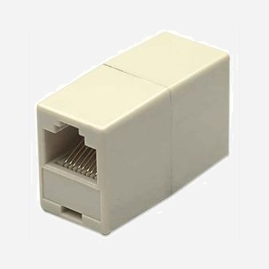 Intellinet 504225 Changeur Genre 8P8C Ivoire - Connecteurs Femelle 8P8C, Contacts Or, Adaptateur UTP, Boîtier Métal/Plastique, Compatible UTP - Miniature 4