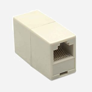 Intellinet 504225 Changeur Genre 8P8C Ivoire - Connecteurs Femelle 8P8C, Contacts Or, Adaptateur UTP, Boîtier Métal/Plastique, Compatible UTP - Miniature 5