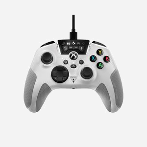 Turtle Beach Recon Controller Filaire - Xbox/PC, Jack 3.5mm, Superhuman Hearing, Pro-Aim, Boutons Programmables, Haptique, USB-C, Noir/Gris/Blanc - Miniature 1