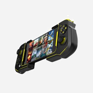 Manette de Jeu Mobile Turtle Beach Atom Android Bluetooth 4.2 Noire/Jaune, sticks analogiques, autonomie 20h, 67-92mm, USB-C - Miniature 1