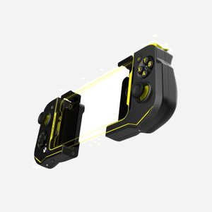 Manette de Jeu Mobile Turtle Beach Atom Android Bluetooth 4.2 Noire/Jaune, sticks analogiques, autonomie 20h, 67-92mm, USB-C - Miniature 4
