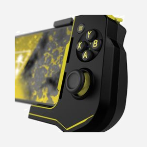 Manette de Jeu Mobile Turtle Beach Atom Android Bluetooth 4.2 Noire/Jaune, sticks analogiques, autonomie 20h, 67-92mm, USB-C - Miniature 5