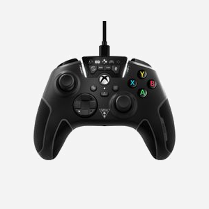 Manette Filaire Turtle Beach Recon Noire pour Xbox & PC, Prise Jack 3.5mm, Superhuman Hearing, Boutons Programmables, Retour Haptique, Câble USB-C 3m