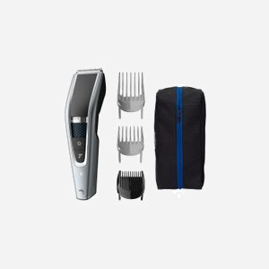Philips HC5630/15 - Tondeuse Cheveux Série 5000 - Lames Acier Inoxydable 41mm, 28 hauteurs (0.5-28mm), Autonomie 90min, Batterie Li-Ion, Lavable