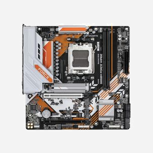 GIGABYTE B850M-FORCE-WF6E : Carte mère micro ATX AMD AM5 Ryzen 9000, DDR5 9600MHz (OC), 1x M.2 PCIe 5.0, 2x M.2 PCIe 4.0, Wi-Fi 6E, 2.5GbE LAN - Miniature 2