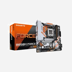 GIGABYTE B850M-FORCE : Carte Mère AMD AM5 Ryzen 7000/8000/9000, DDR5 jusqu'à 9600MHz (OC), M.2 PCIe 5.0/4.0, LAN 2.5GbE, USB 3.2 Gen 2 - Miniature 1