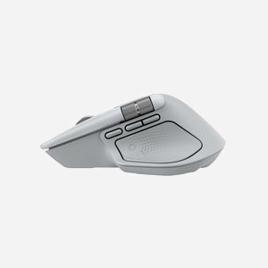 Logitech MX Master 4 for Mac - Souris Laser Bluetooth 5.1 8000 DPI, 8 Boutons Programmables, Batterie 650mAh, Ergonomie Droitier, Argent/Blanc - Miniature 4