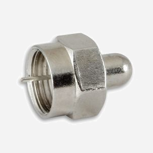 Kathrein EMK 03 F Argent : Connecteur F, Boîtier Métal Argenté - Référence Kathrein 273169