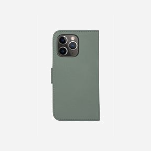 dbramante1928 New York Étui Portefeuille Vert pour iPhone 13 Pro (6.1") en Cuir Pleine Fleur avec Fermeture Magnétique et 3 Compartiments Cartes 76x21x150mm - Miniature 3
