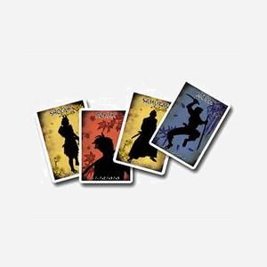 Asmodee BAN06 : Jeu de Cartes Samurai Sword, 3-7 Joueurs, 8 ans et +, Durée 40min, 110 Cartes (Rôles, Personnages, Armes, Actions, Points d’Honneur) - Miniature 2