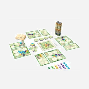 Asmodee Azul - Le Jardin de la Reine, Jeu de Société Familial 2-4 joueurs, 10+, Durée 45 min, Multicolore, Sortie 01/05/2022, Ref PBAZU06FR