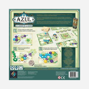 Asmodee Azul - Le Jardin de la Reine, Jeu de Société Familial 2-4 joueurs, 10+, Durée 45 min, Multicolore, Sortie 01/05/2022, Ref PBAZU06FR - Miniature 4