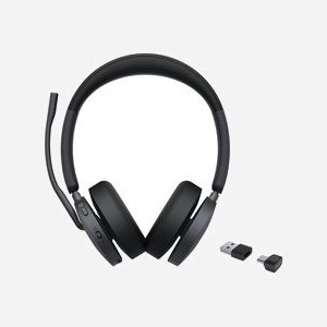 Yealink BH74 Casque Binaural Bluetooth 5.3 avec ANC, Portée 50m, USB-C/A, Autonomie 65h (ANC), Micro Boom, 162g - Miniature 2