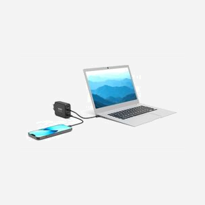 Port Designs 902107EU Chargeur Secteur Universel 130W 3x USB Type-C Power Delivery, GaN, Charge Rapide - Noir - Tension 100-240V - Câble USB Type-C inclus - Miniature 5