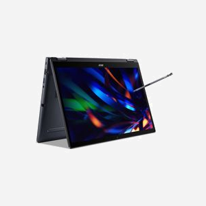 Acer TravelMate TMP414RN-53 - Hybride 2-en-1 - Intel Core i7-1355U, 16Go DDR4, SSD 512Go NVMe PCIe 4.0, Écran 14" WUXGA IPS, Intel Iris Xe Graphics, Windows 11 Pro, Bleu - Miniature 5