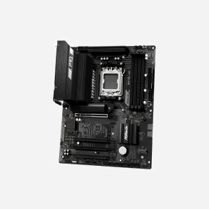 Asrock X870 Pro-A WiFi : Carte mère ATX AMD Socket AM5 Ryzen 6000-9000, 4x DDR5-SDRAM 256Go, M.2/SATA III, RAID 0/1/10, 2.5GbE, WiFi 7, BT 5.4 - Miniature 5