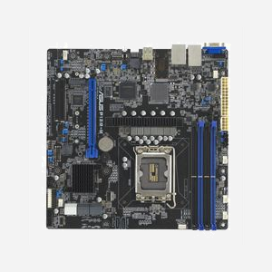ASUS P13R-M : Carte mère serveur micro ATX Intel C262, Socket LGA 1700, DDR5-SDRAM 128Go, M.2/SATA III, AST2600, Dual LAN Intel I210-AT