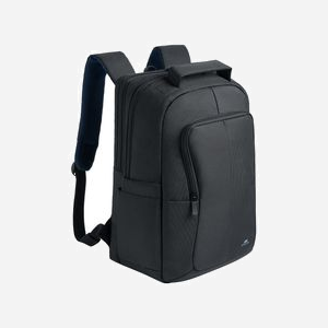 Sac à dos Rivacase 8425 Tegel 16" Noir - Compartiment MacBook Pro 16 & Laptop 14", Polyester/Néoprène, Poches multiples, Résistant à l'eau/chocs, 275x170x405mm