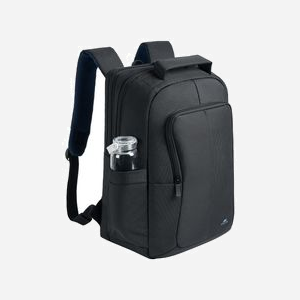 Sac à dos Rivacase 8425 Tegel 16" Noir - Compartiment MacBook Pro 16 & Laptop 14", Polyester/Néoprène, Poches multiples, Résistant à l'eau/chocs, 275x170x405mm - Miniature 2