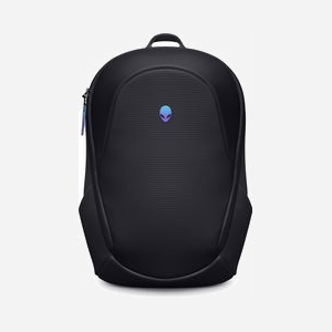 Sac à dos Alienware AWBP-AW5625P 16" Noir Monochromatique - Tissu, Plastique, TPU - 21L - Compartiment 365x290x27mm - Résistant à l'eau et saleté - 100% Plastique recyclé - Miniature 1