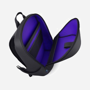 Sac à dos Alienware AWBP-AW5625P 16" Noir Monochromatique - Tissu, Plastique, TPU - 21L - Compartiment 365x290x27mm - Résistant à l'eau et saleté - 100% Plastique recyclé - Miniature 5