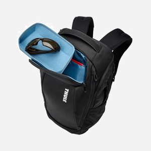 Sac à dos Thule Accent TACBP2316 Noir 16" Polyester Recyclé 26L - Compartiment PC 385x265mm, Tablette, Multi-Poches, 330x250x480mm, 1.2kg - Miniature 5