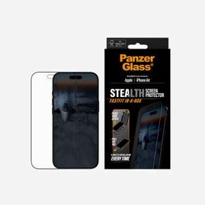 PanzerGlass PG58930 - Protection d'écran iPhone Air, Verre Trempé, Anti-rayures, Anti-chocs, 0.63mm, Revêtement Oléophobique, Kit de Nettoyage Inclus - Miniature 2