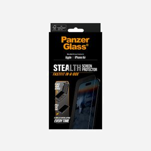 PanzerGlass PG58930 - Protection d'écran iPhone Air, Verre Trempé, Anti-rayures, Anti-chocs, 0.63mm, Revêtement Oléophobique, Kit de Nettoyage Inclus - Miniature 3