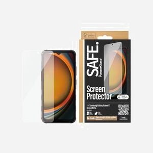 PanzerGlass SAFE Protection d'écran Ultra-Wide Fit pour Samsung Galaxy Xcover7/Xcover6 pro, Verre Trempé, 0.51mm, Revêtement Oléophobique, Kit d'Application - Miniature 2