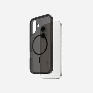 PanzerGlass CARE Flagship Case Urban Explorer Smokey Black MagSafe pour iPhone 17, Housse de Protection Anti-Choc et Anti-Rayures, 78x155x14mm, 39g