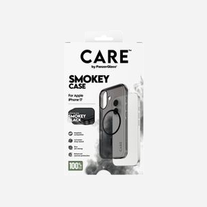 PanzerGlass CARE Flagship Case Urban Explorer Smokey Black MagSafe pour iPhone 17, Housse de Protection Anti-Choc et Anti-Rayures, 78x155x14mm, 39g - Miniature 3