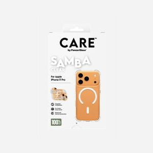PanzerGlass CARE Housse Transparent MagSafe pour iPhone 17 Pro, Résistance Chocs 2.4m, TPU Recyclé 100%, 78x16x157mm, 38g - Miniature 3