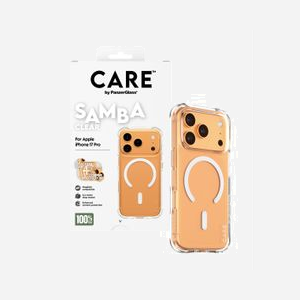 PanzerGlass CARE Housse Transparent MagSafe pour iPhone 17 Pro, Résistance Chocs 2.4m, TPU Recyclé 100%, 78x16x157mm, 38g - Miniature 5